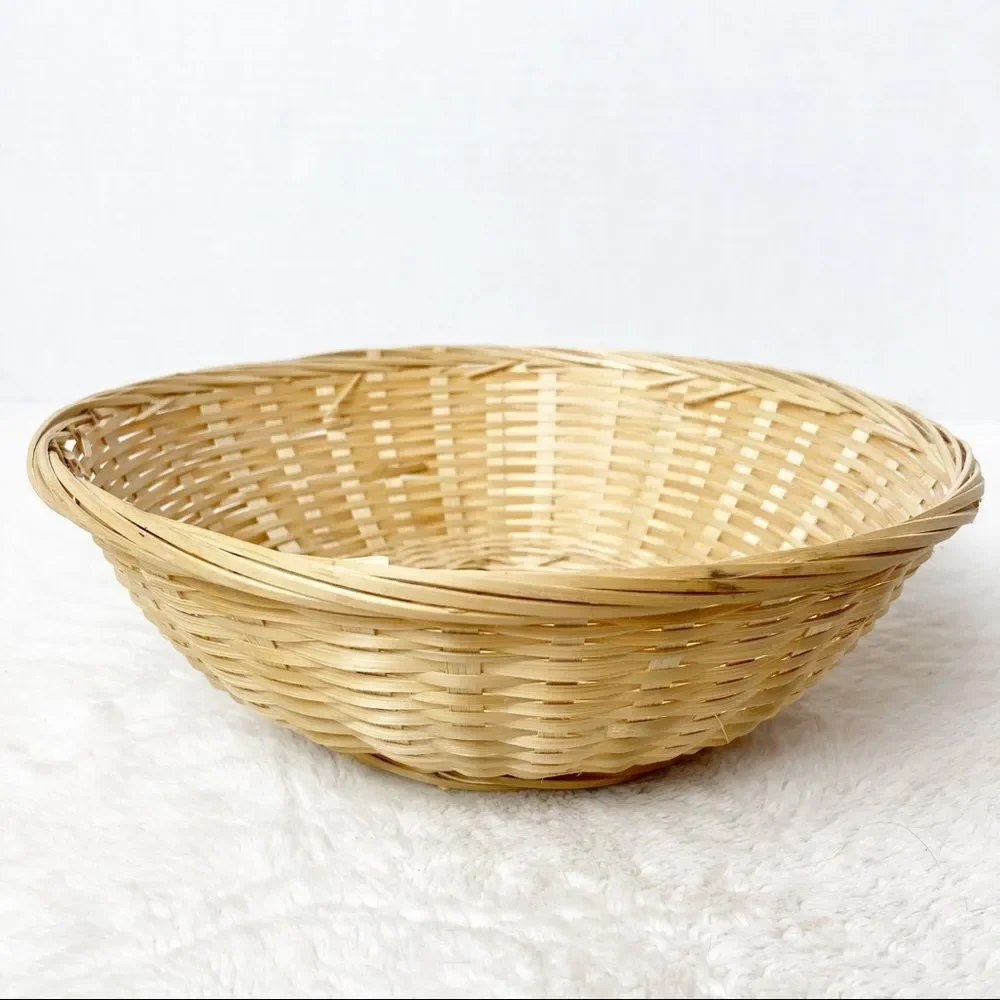 Round basket low short 8.5” diameter